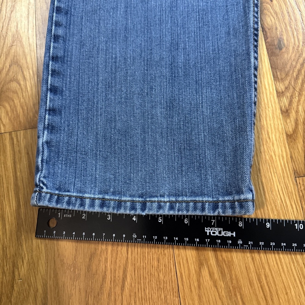 LEVIS 505 Mens 38x34 505 Black Batwing Red‎ Tab Reg Straight Fit Vintage Y2K - Picture 9 of 14